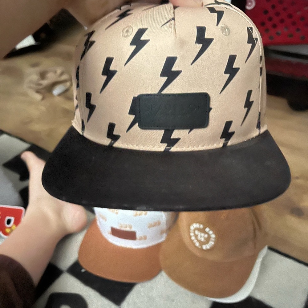 Lightning Bolt Pattern Cap